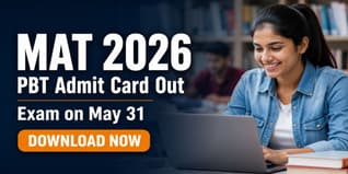 MAT May 2026 PBT Admit Card Out; Download Now